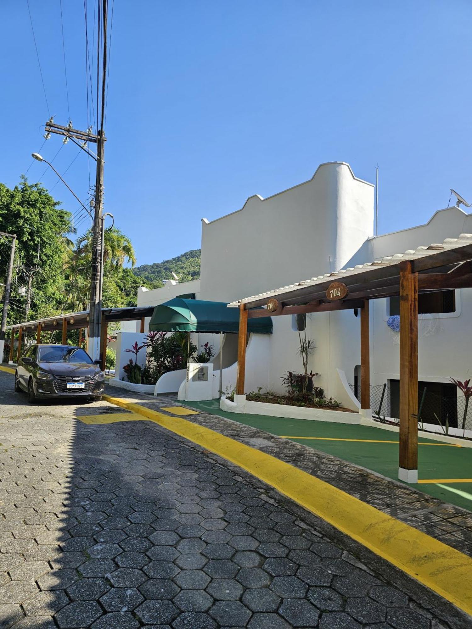 Wembley Beach Apto 704 Ubatuba Eksteriør bilde